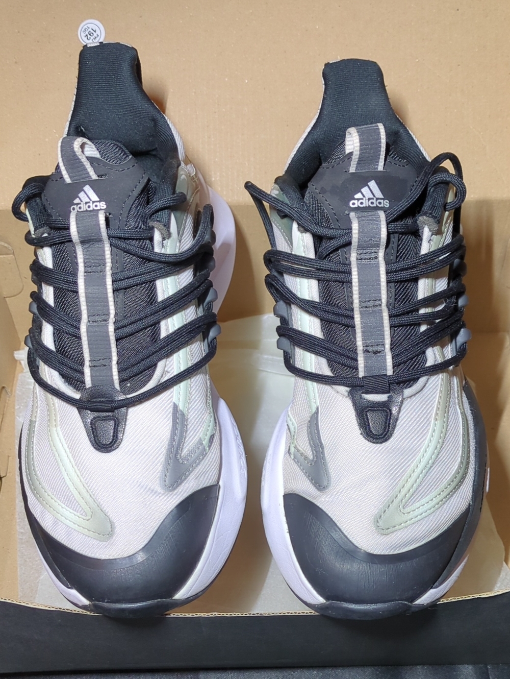 Authentic Adidas Alpha boost V1 Unisex Athletic Sneakers Size 7 NOW ONLY $55